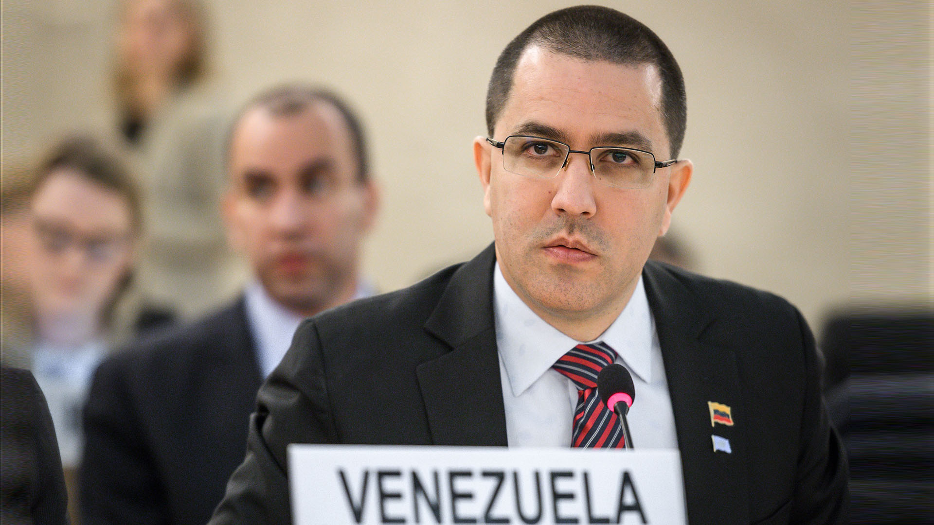 Jorge Arreaza, canciller venezolano, condenó la iniciativa de los cinco países (AFP)