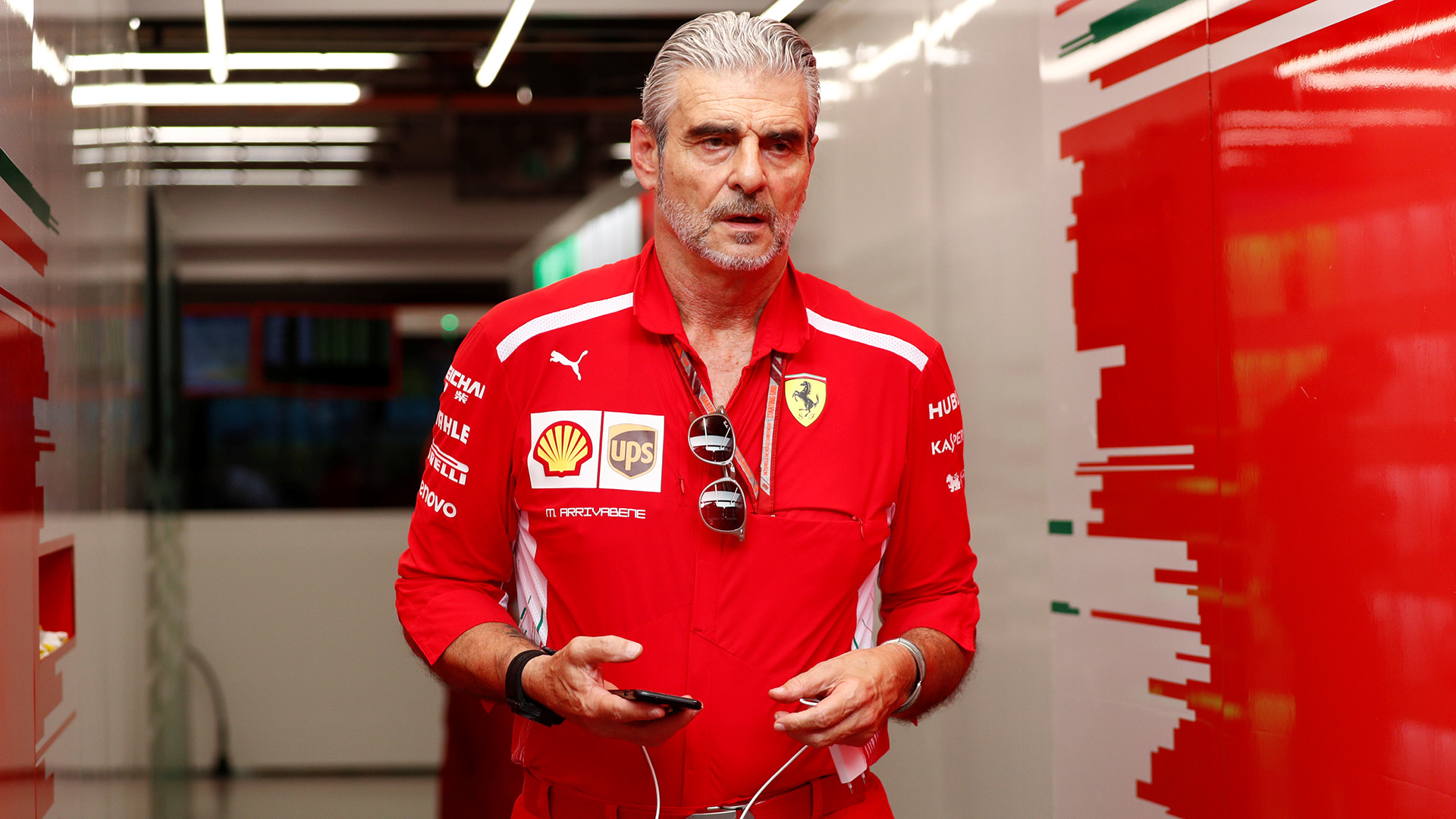 Maurizio Arrivabene, director deportivo de Ferrari, le abrió las puertas al hijo de Schumacher (Reuters)