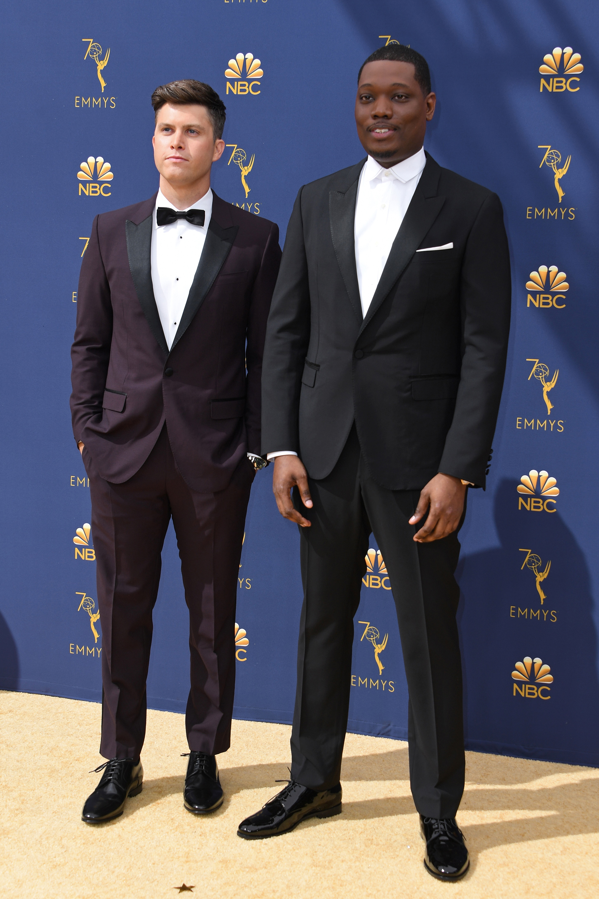Colin Jost y Michael Che, los anfitriones de la edición 70 de los Emmy 2918