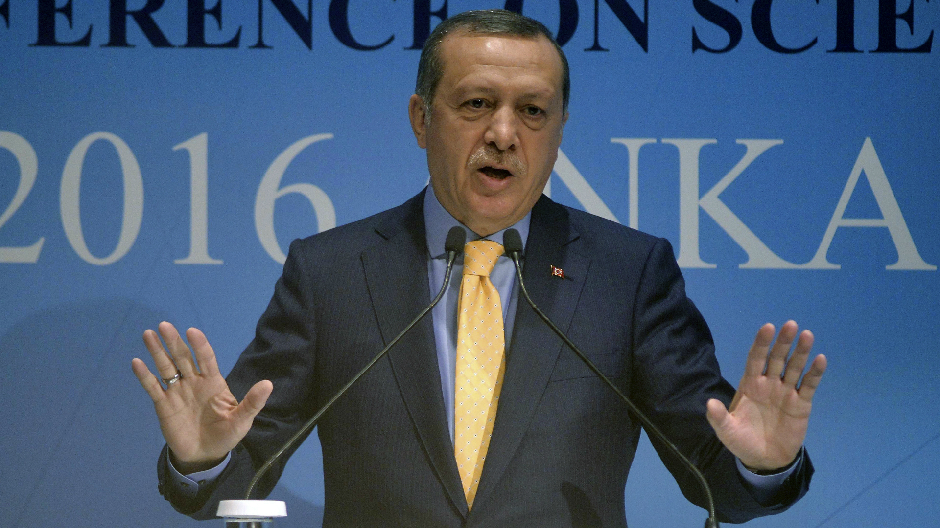 Recep Erdogan, presidente de Turquía (AFP)