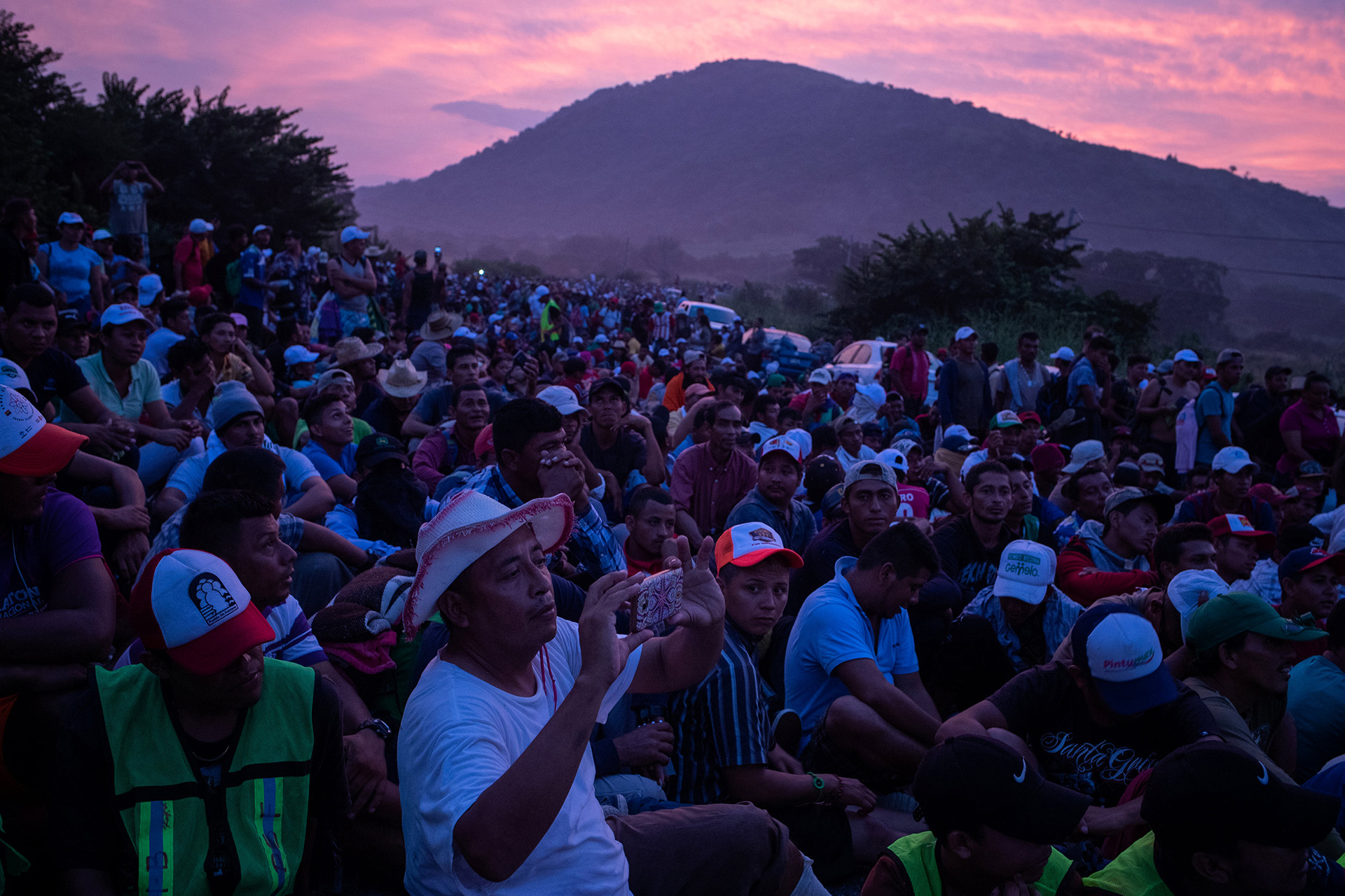 La caravana migrante avanza con destino a Ciudad de México (REUTERS/Adrees Latif)