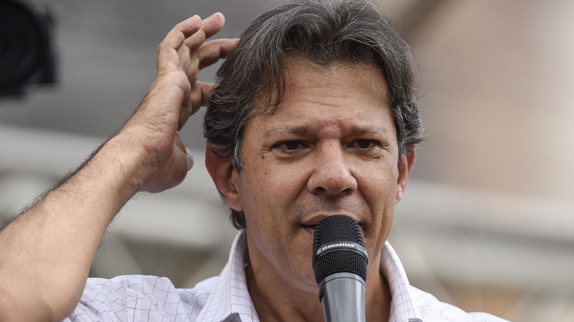 Fernando Haddad, candidato a presidente de Brasil por el Partido de los Trabajadores (AFP)