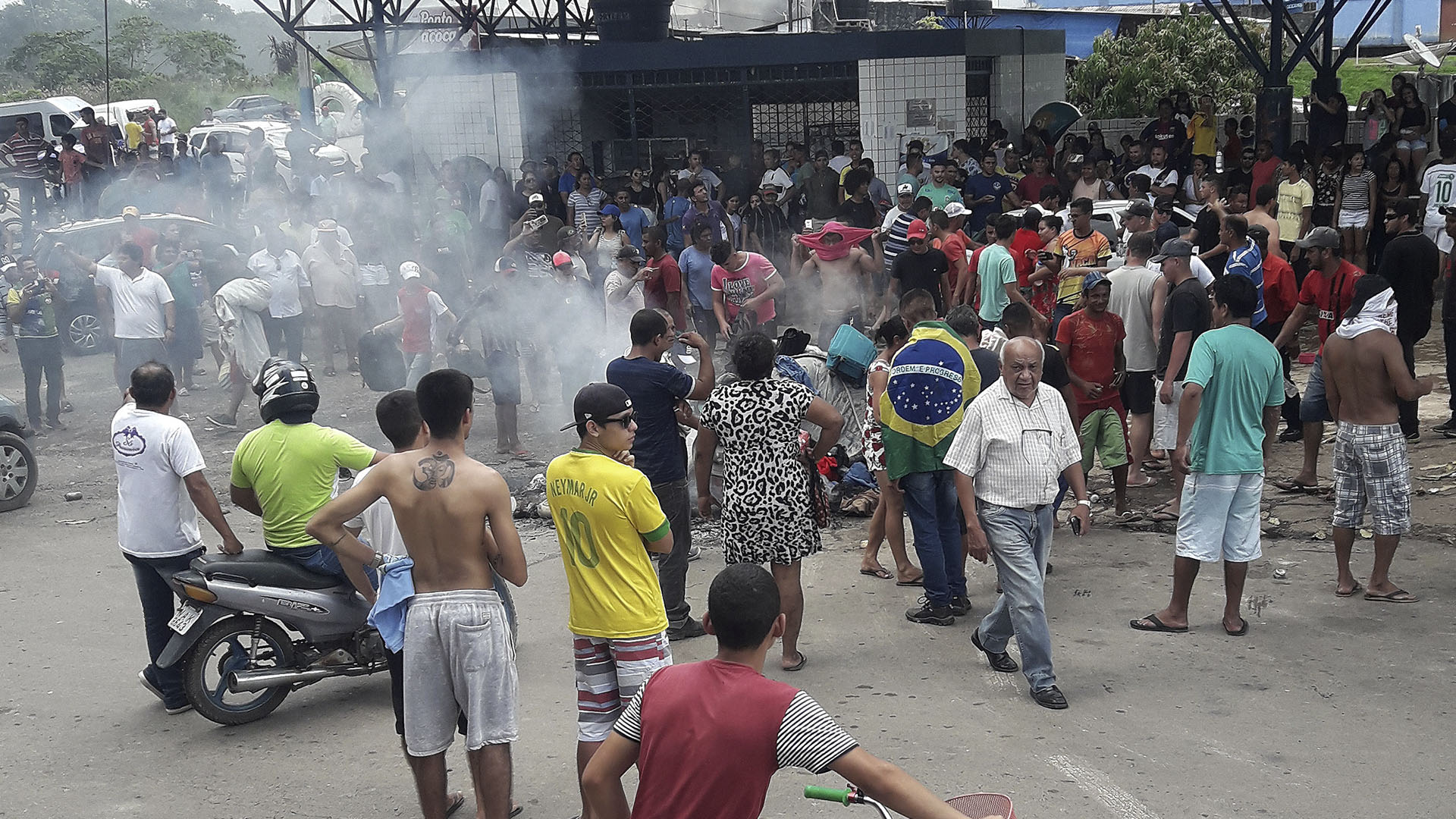 Momentos de tensión se vivieron meses semanas atrás en la localidad brasileña de Pacaraima, fronteriza con Venezuela (Reuters)
