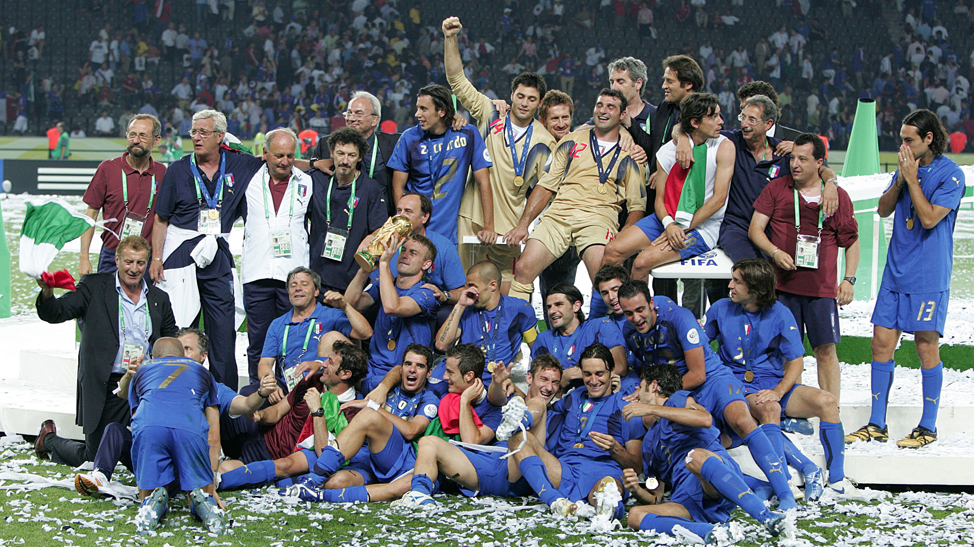 Italia se consagró en Alemania 2006 por última vez (Getty)
