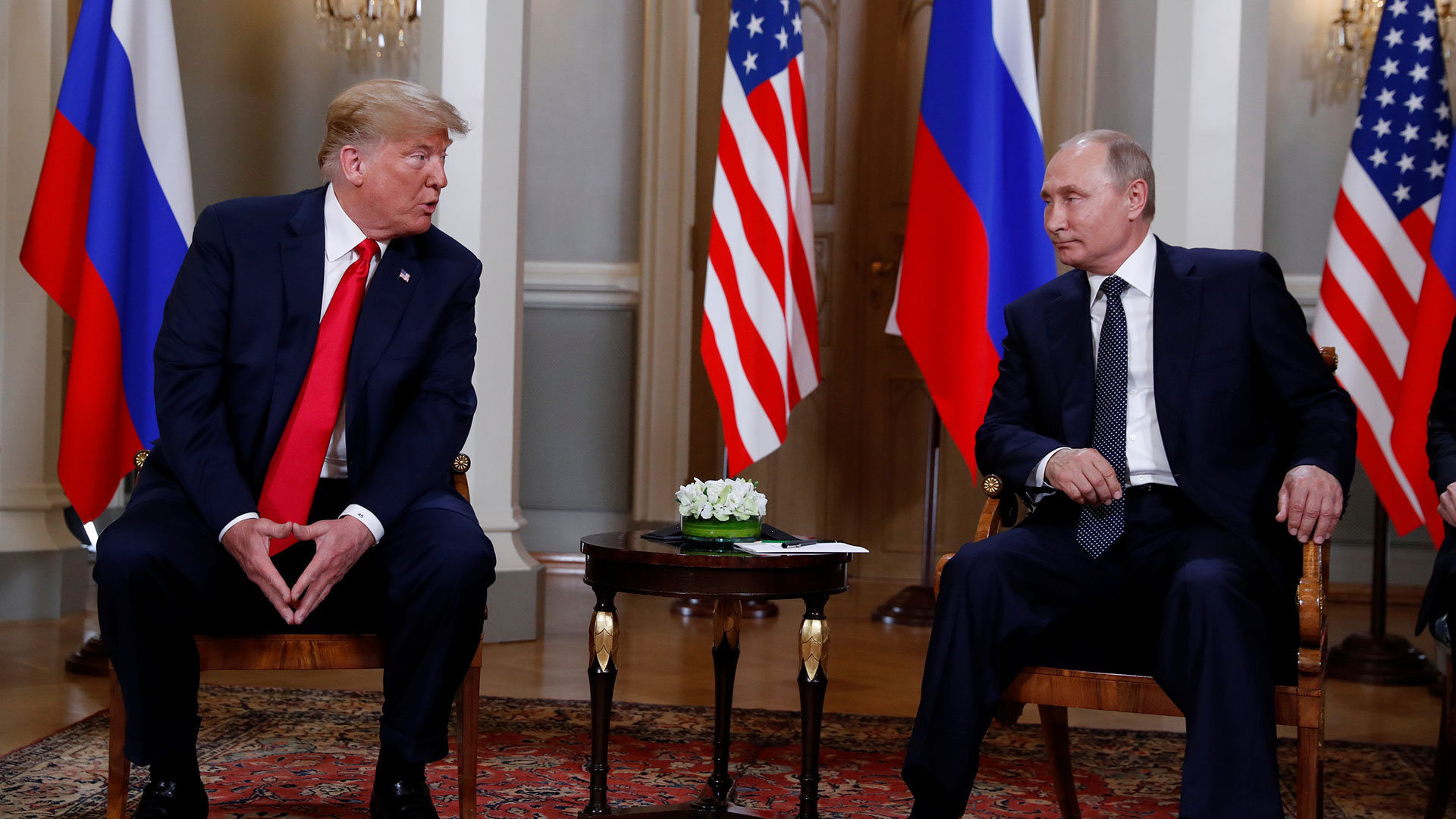 Donald Trump y Vladimir Putin (Reuters)