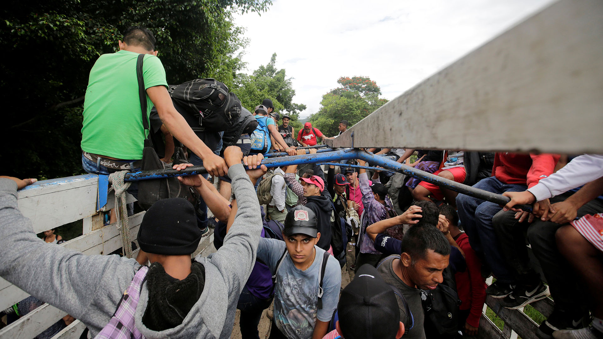Las autoridades instalaron un “corredor humanitario” (REUTERS/Jorge Cabrera)