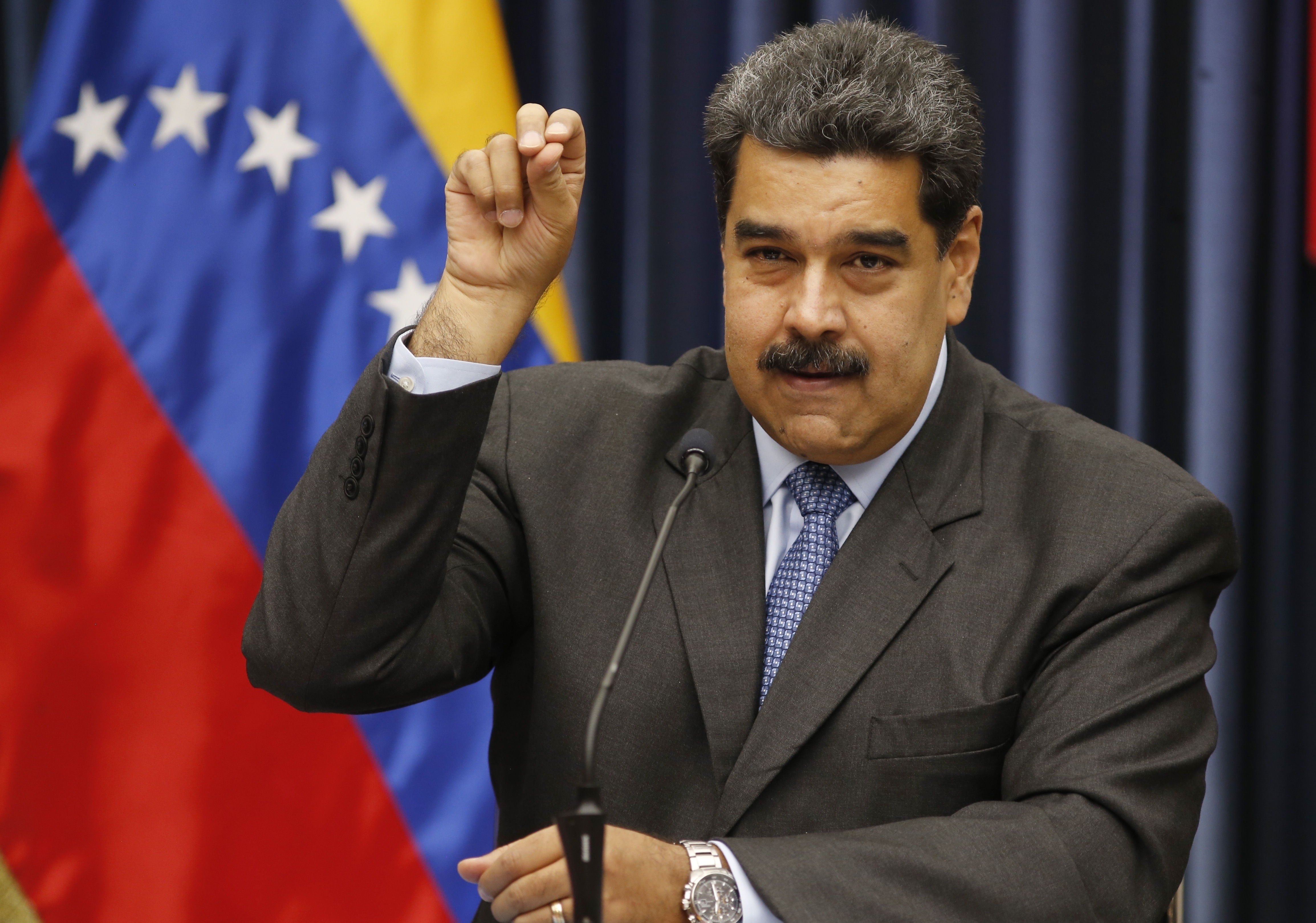 Nicolás Maduro, presidente de Venezuela (AP Foto/Ariana Cubillos)
