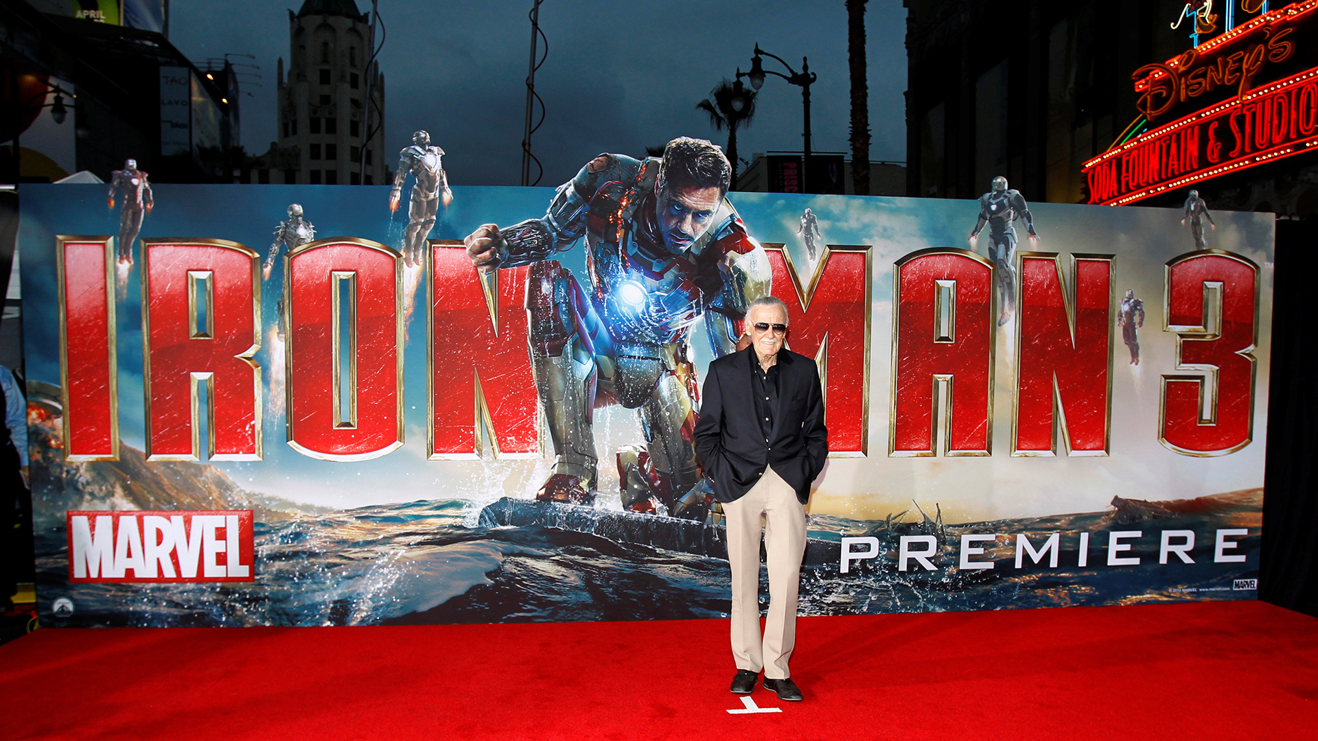 Iron Man fue una de sus grandes creaciones (Foto: REUTERS/Mario Anzuoni/File Photo)