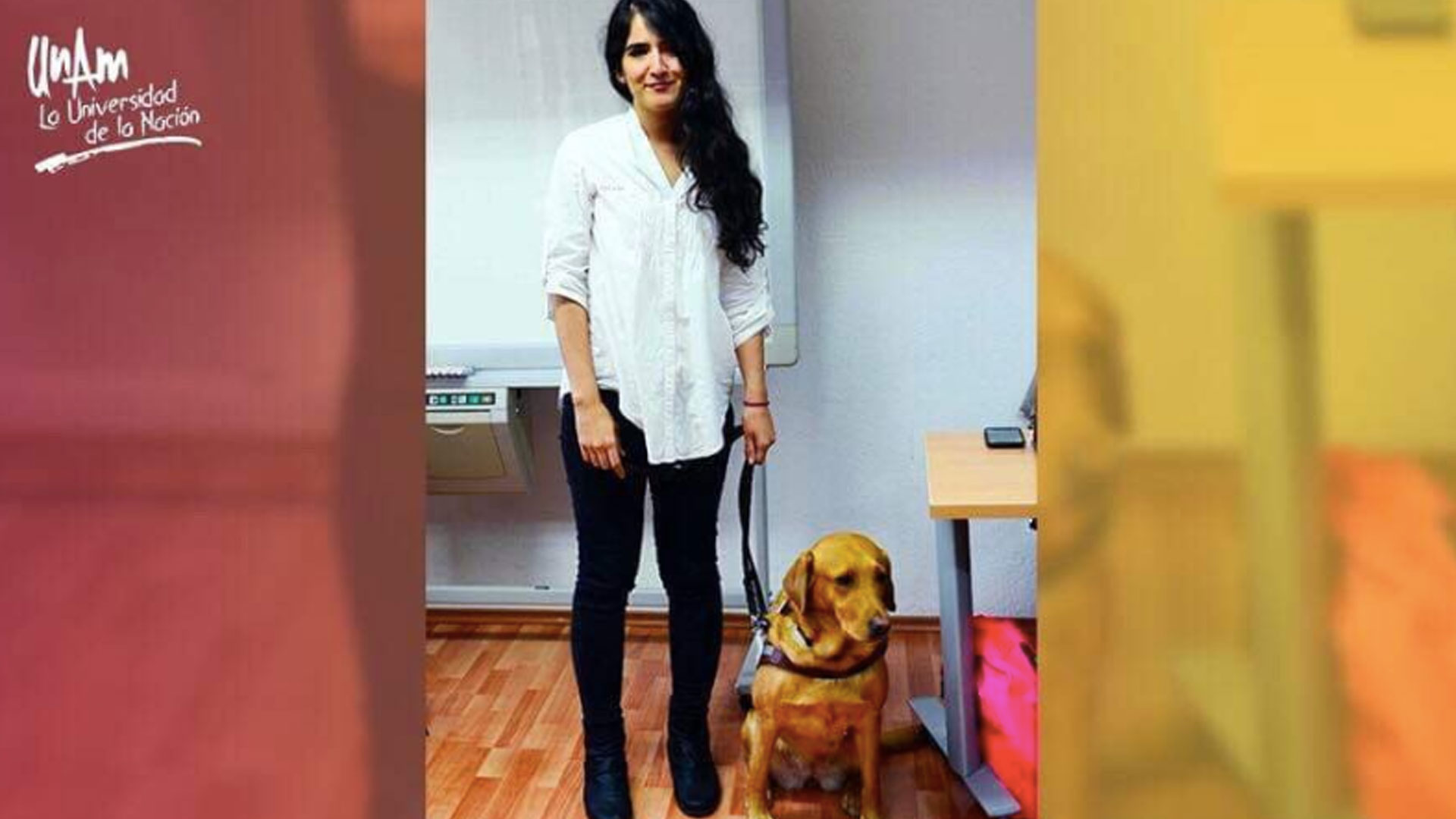 Yzma ayudó a Karla Mariana Escobar Magallanes a titularse de la Universidad (Foto: Twitter SaladeprensaUNAM)
