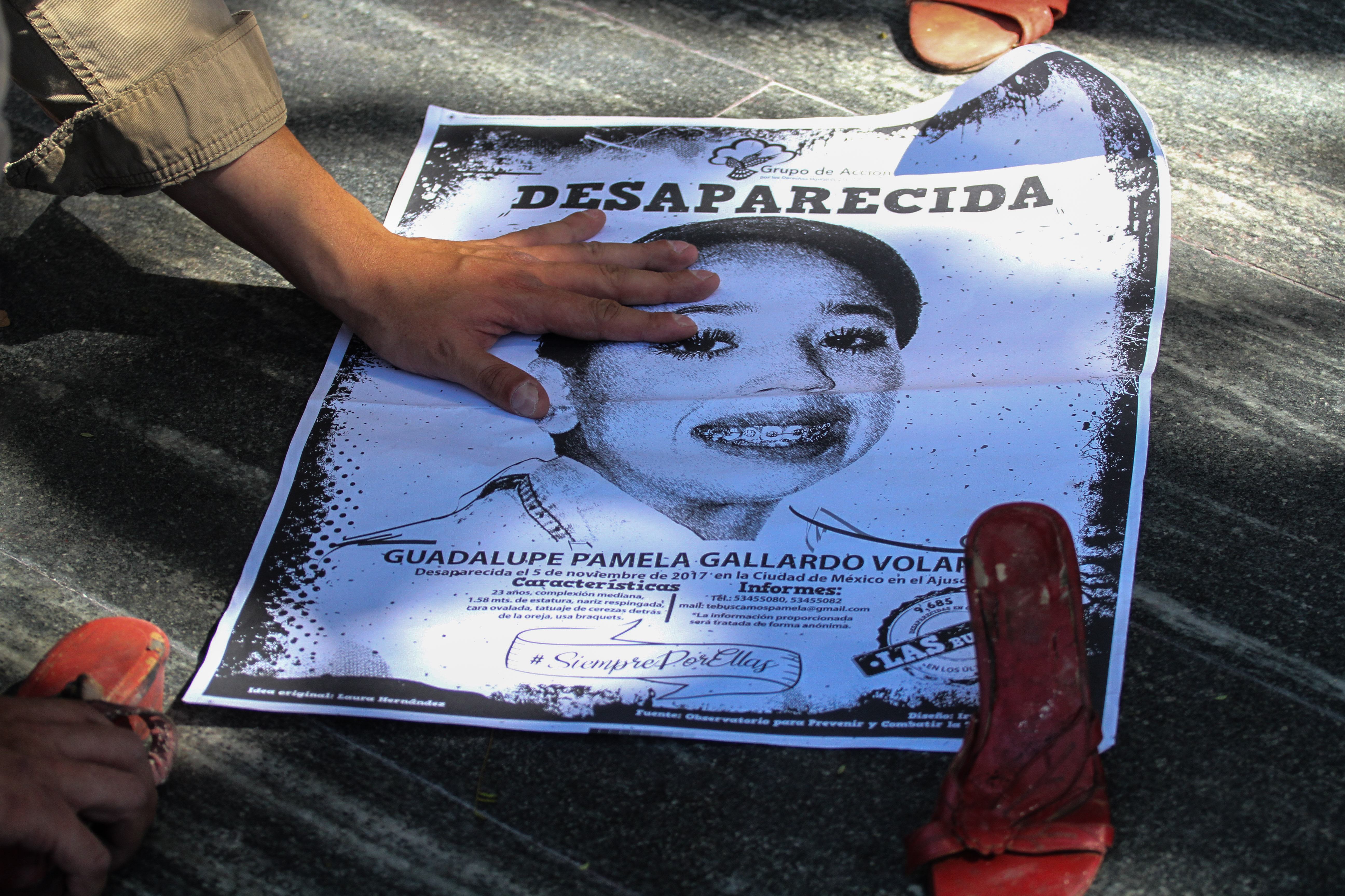 En muchas ocasiones los familiares denuncian las desapariciones (Crédito: Isaac Esquivel/CUARTOSCURO.COM)