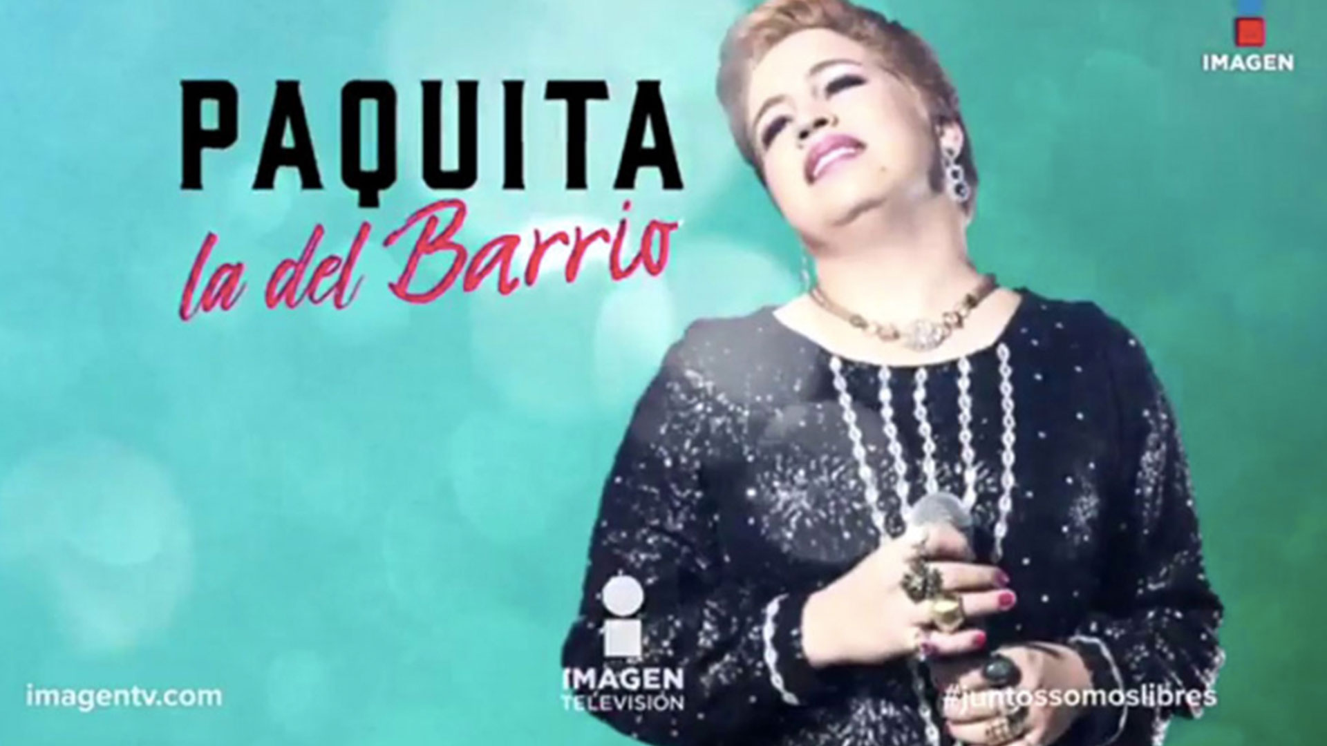 La serie sobre Paquita la del Barrio se transmitió en la cadena mexicana Imagen Televisión