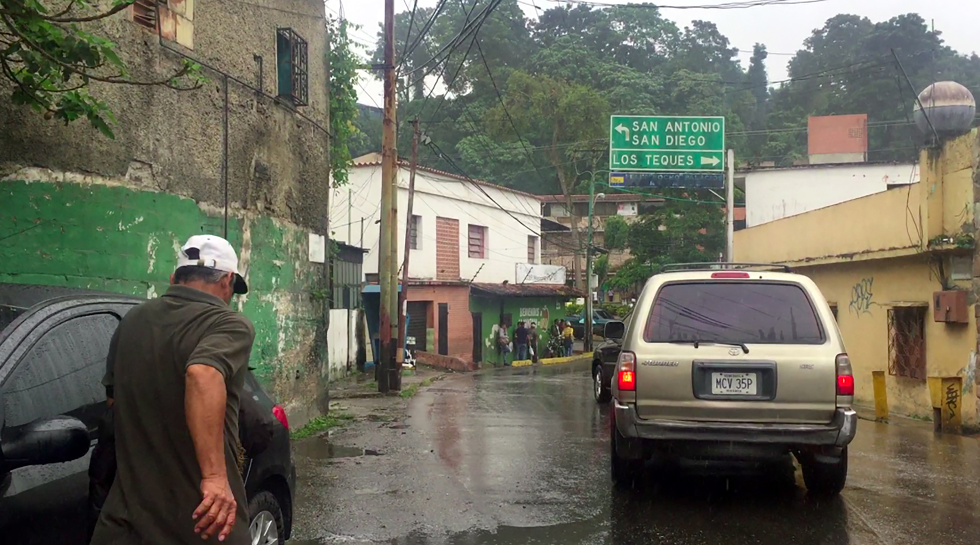El periodista mostró imágenes de la pobreza en que vive el 80% de los venezolanos