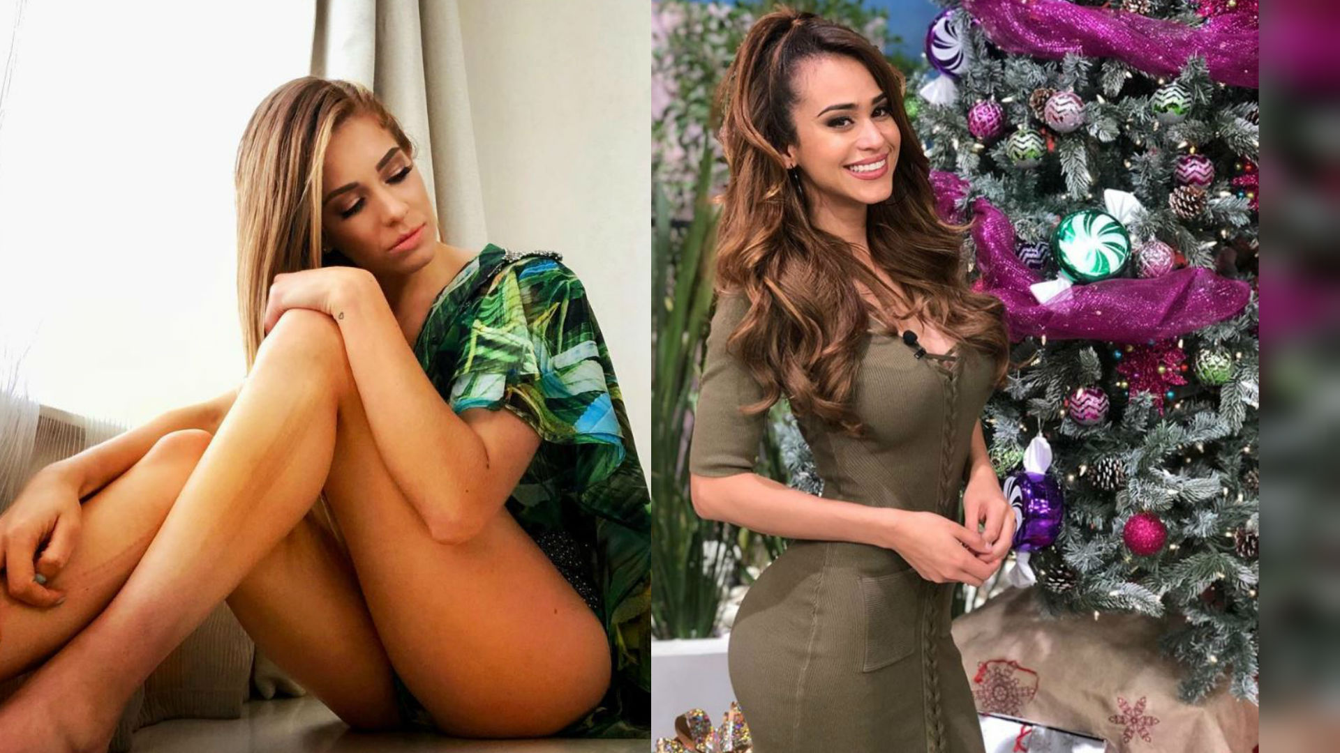 Las bellezas mexicanas decidieron mostrar su sensualidad con casi nada de ropa (Foto: Instagram carmenaub, iamyanetgarcia)