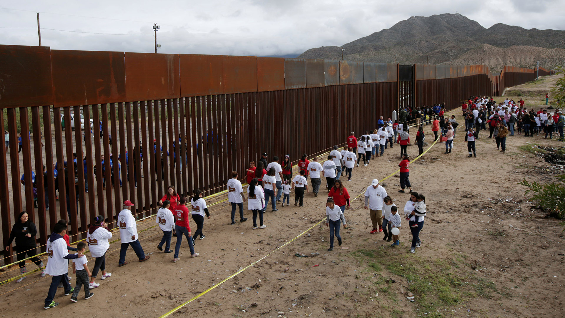 Miles de centroamericanos han llegado a la frontera sur de EEUU (Foto: Reuters)