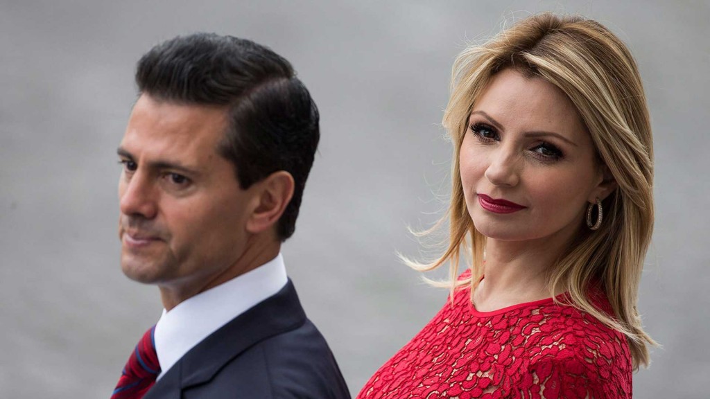 Enrique Peña Nieto y su esposa, Angélica Rivera (Foto: Archivo)
