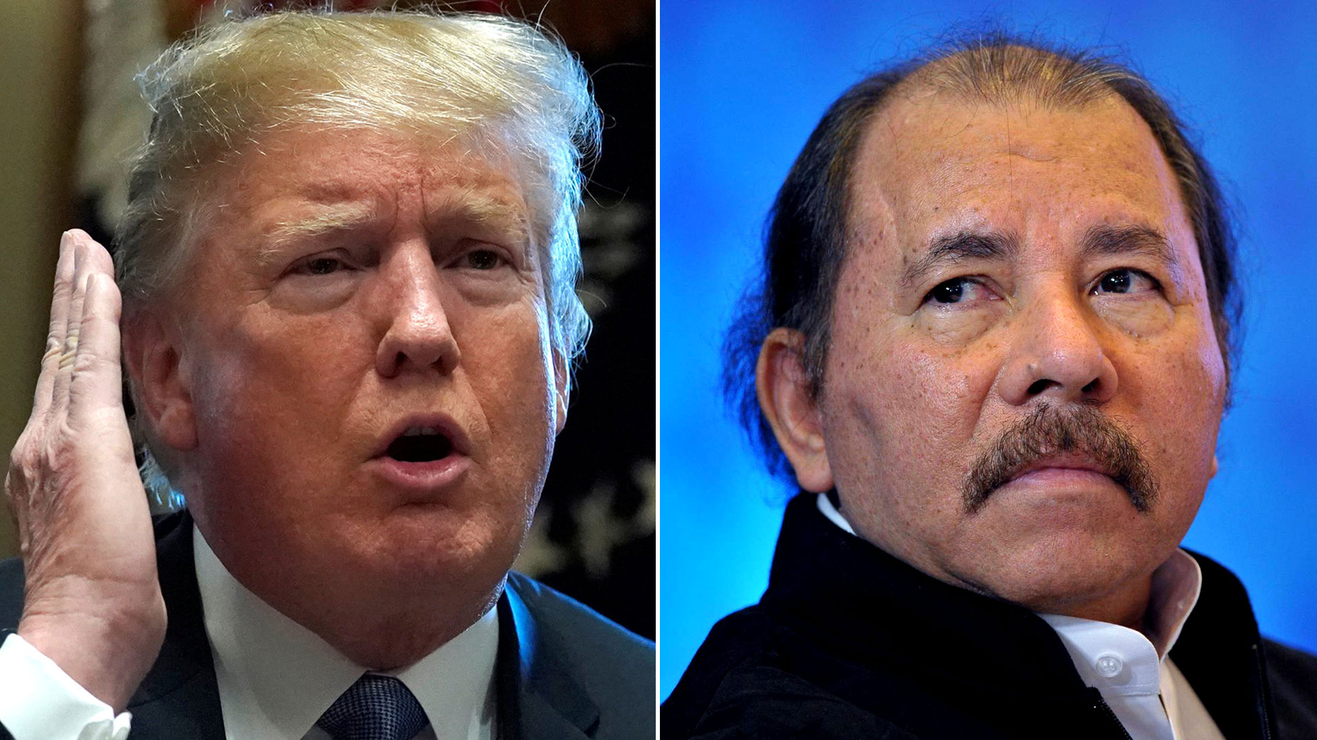 Donald Trump y Daniel Ortega