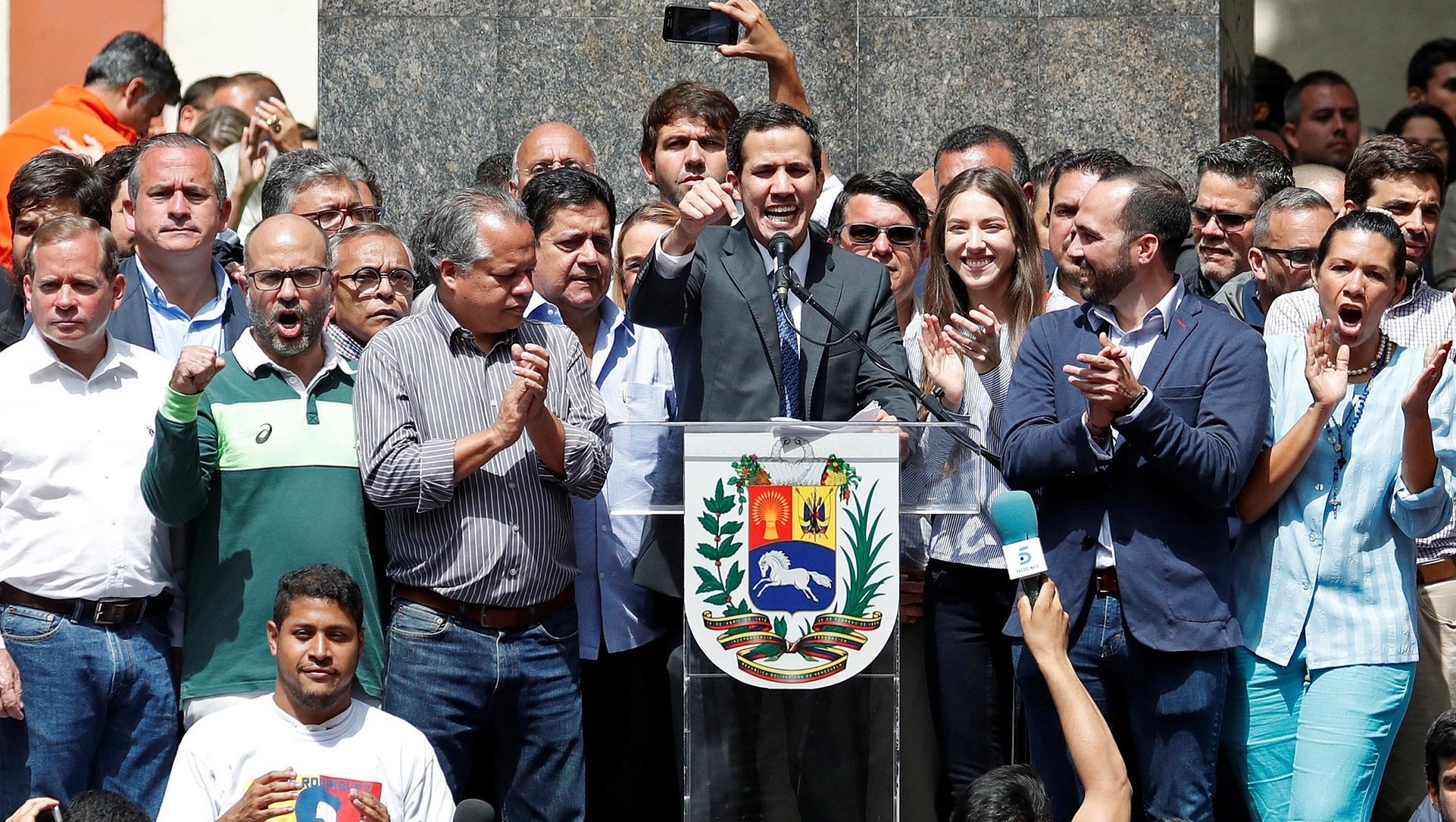 Juan Guaido, presidente interino de Venezuela (REUTERS/Carlos Garcia Rawlins)