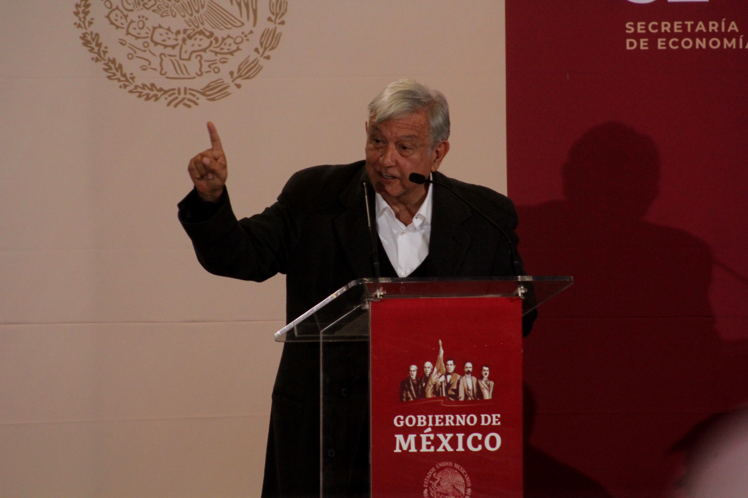 El presidente Andrés Manuel López Obrador acudió a Ciudad Juárez para presentar pormenores de la Zona Libre (FOTO: NACHO RUÍZ /CUARTOSCURO.COM)