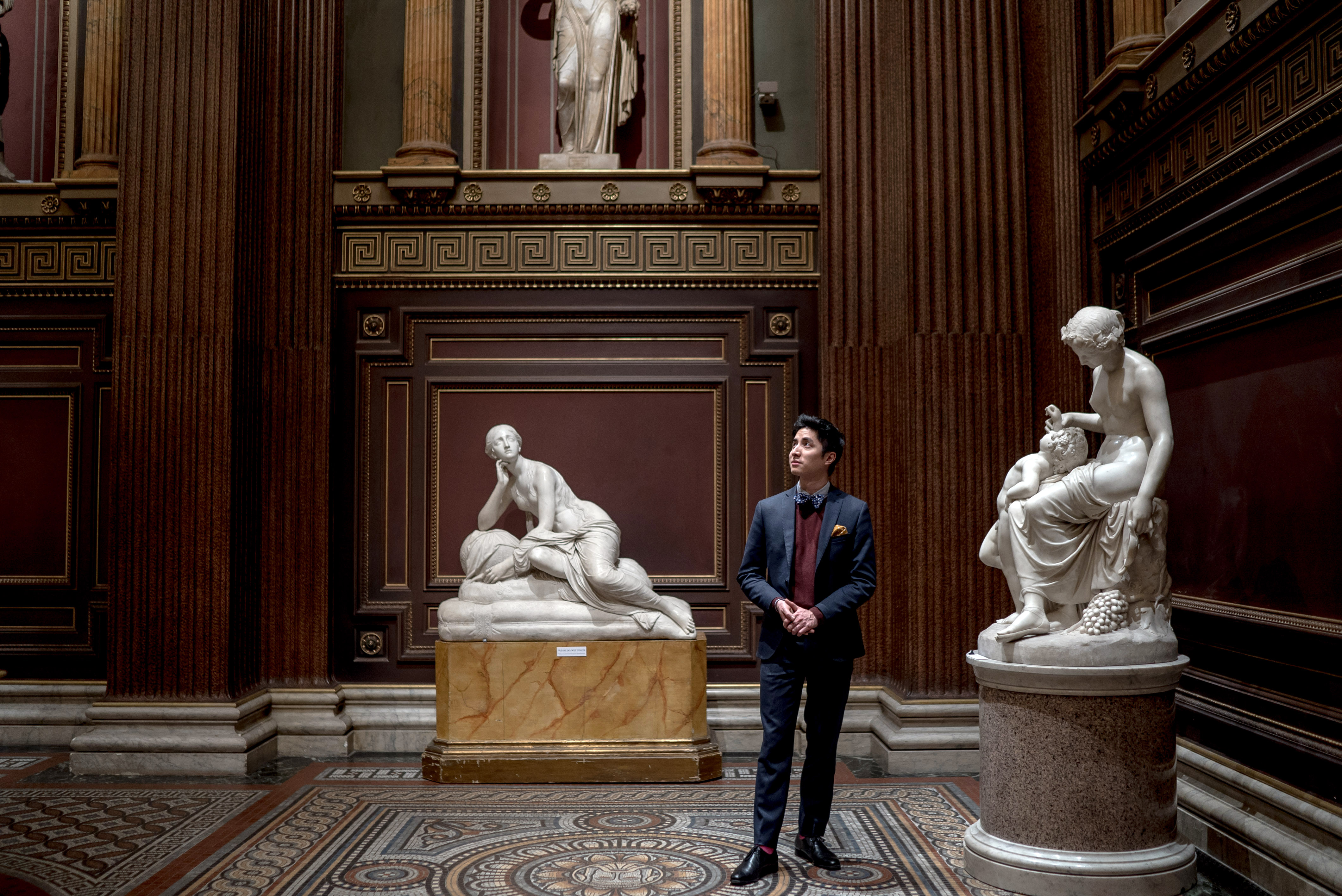Dan Vo at the Fitzwilliam (Andrew Testa/The New York Times)
