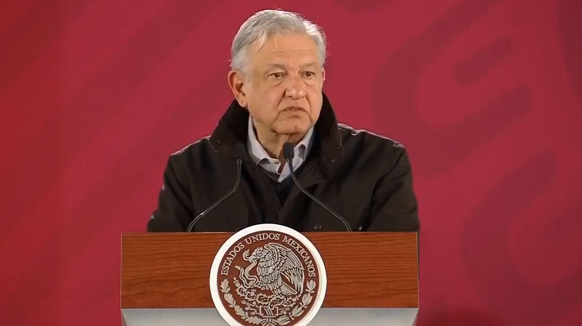 El presidente Andrés Manuel López Obrador encabezó la conferencia (Foto: Captura de pantalla)