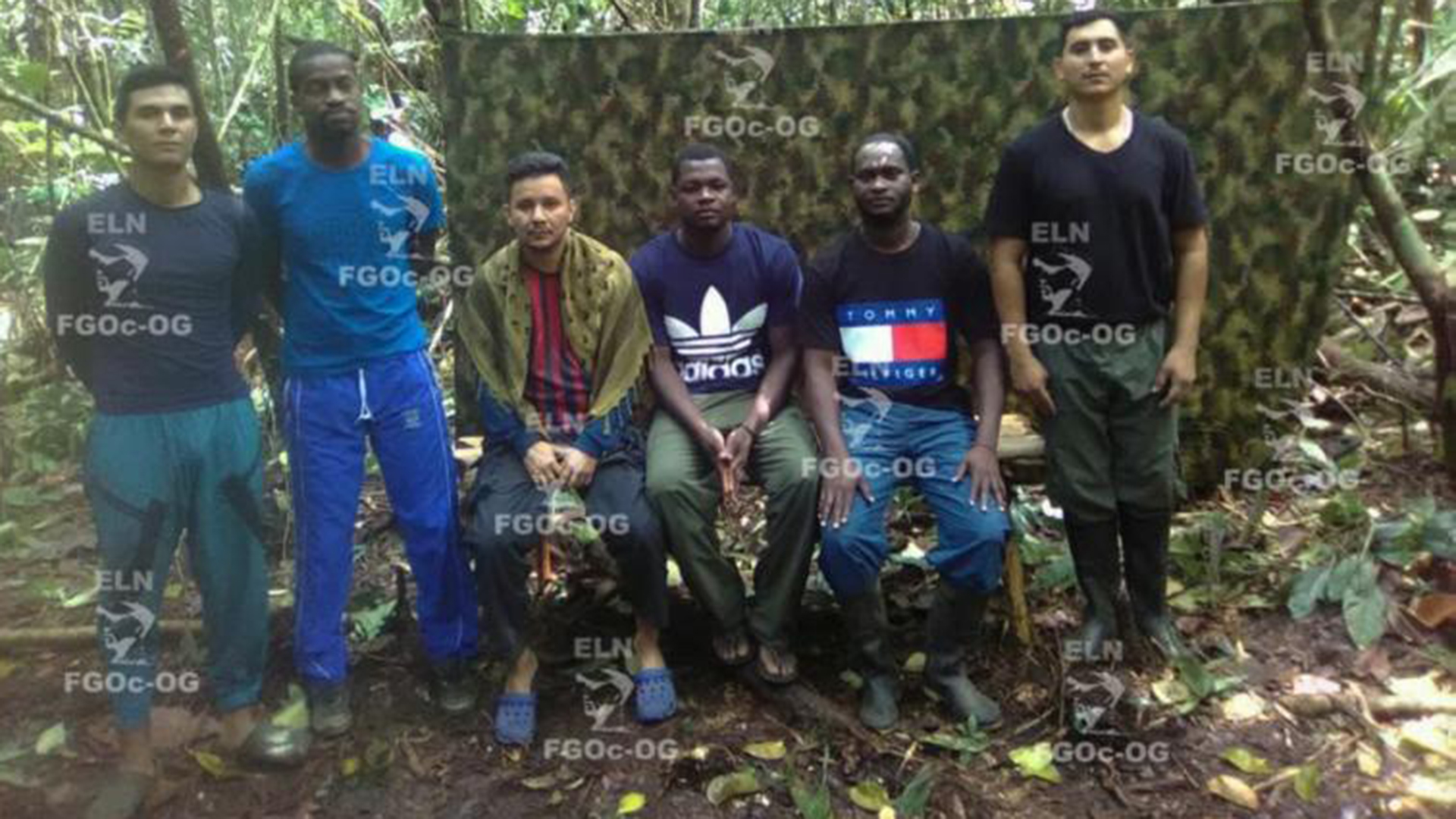 Los seis prisioneros del ELN en el Chocó en septiembre de 2018 estaban bajo la captura del Frente Occidetal, que comanda ‘Uriel’.