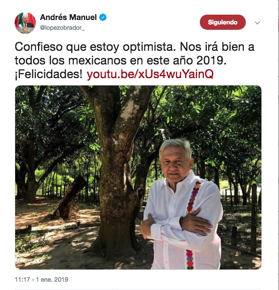 En un video de  más de 13 minutos el presidente López Obrador enumera los avances de su gobierno (Foto: Twitter @lopezobrador_)