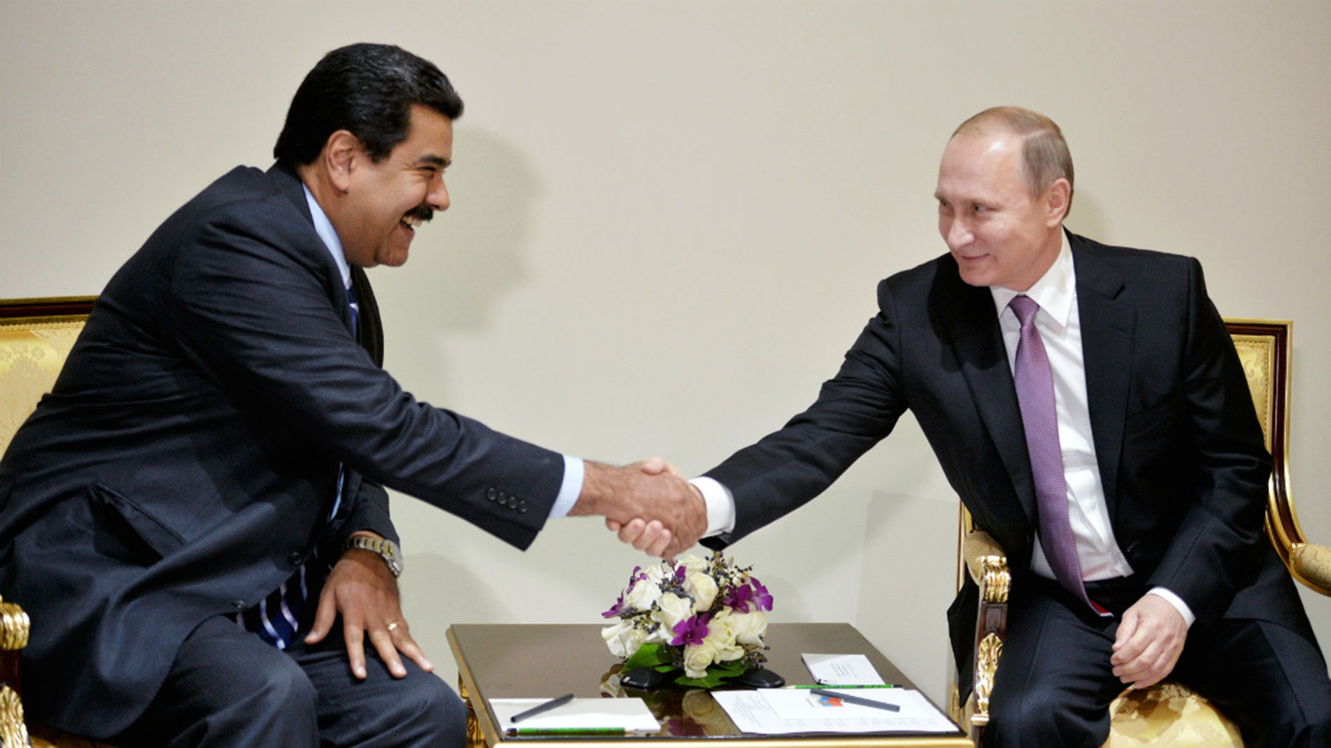Maduro se reunió con Putin a fines del año pasado (AFP)
