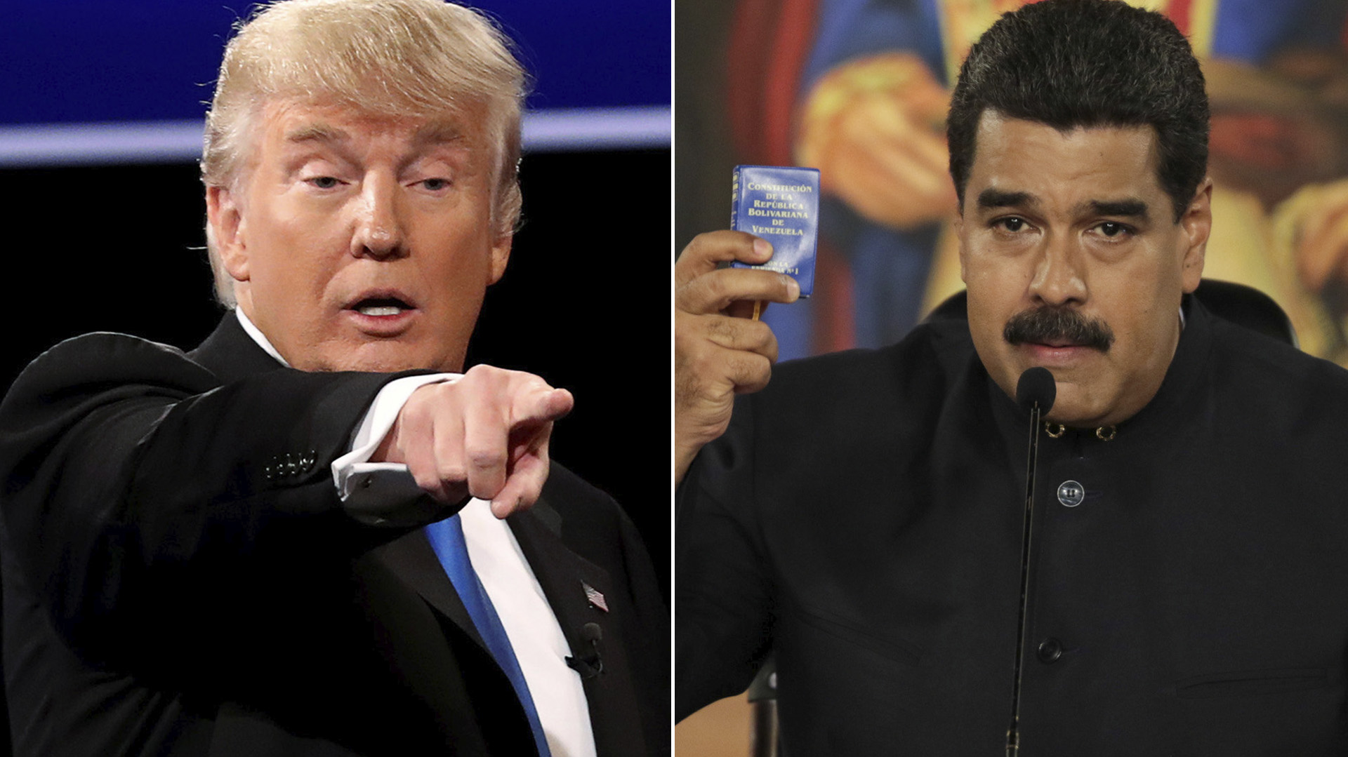 Trump presiona cada vez más al régimen de Maduro