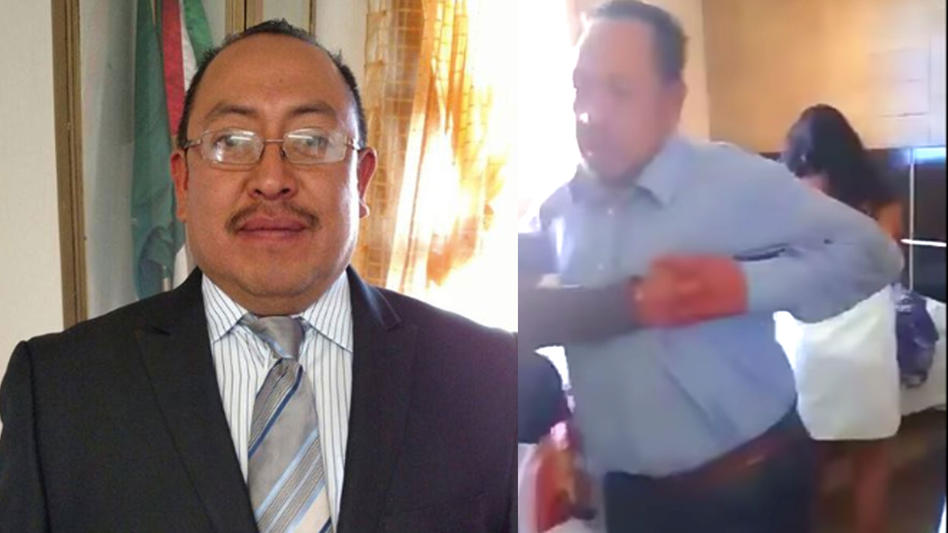 El alcalde no se ha pronunciado sobre el escándalo (Foto: Facebook cruz.juarez / YouTube)
