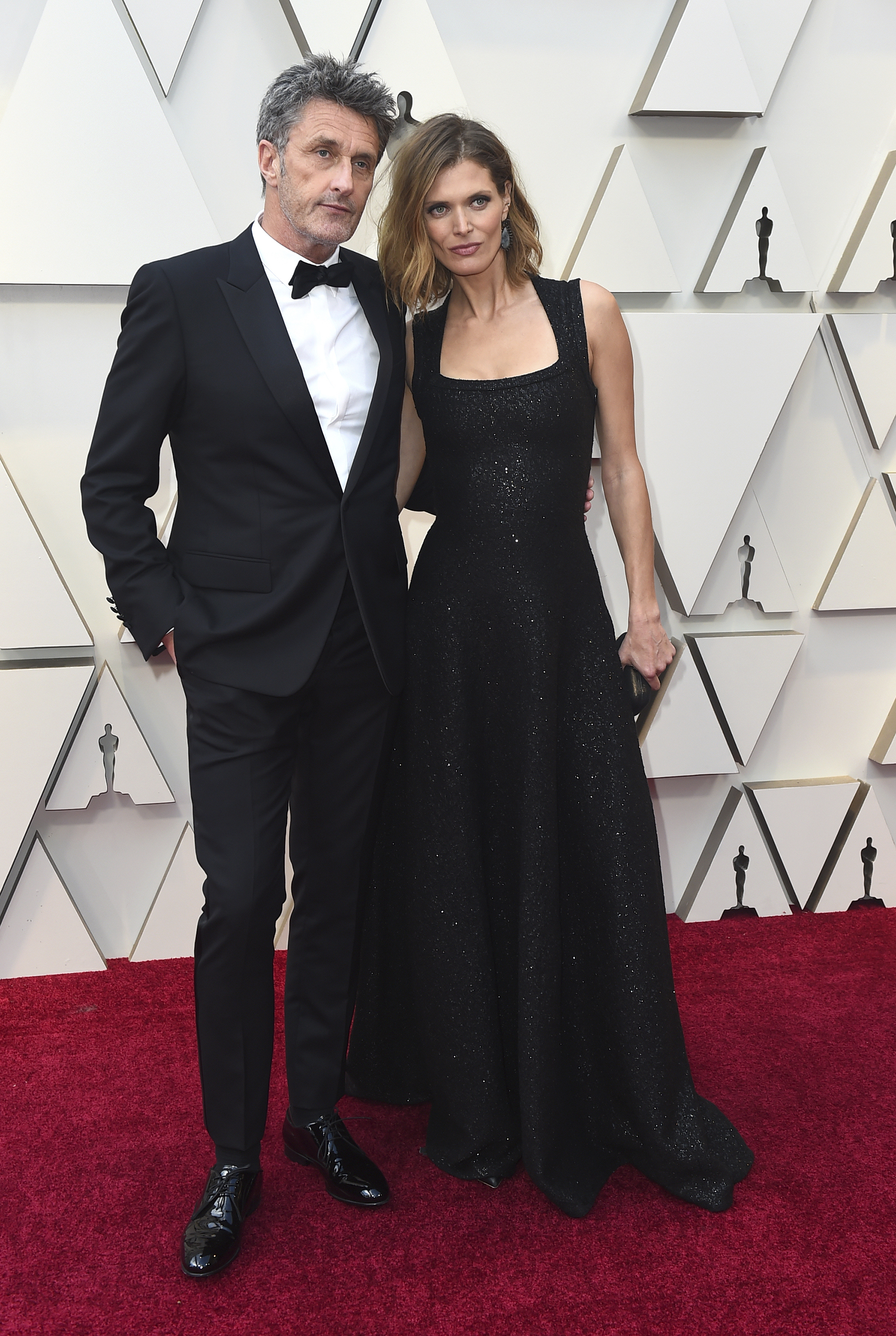 Pawel Pawlikowski, director de “Cold War”, nominada a Mejor película extranjera, y su esposa Malgosia Bela