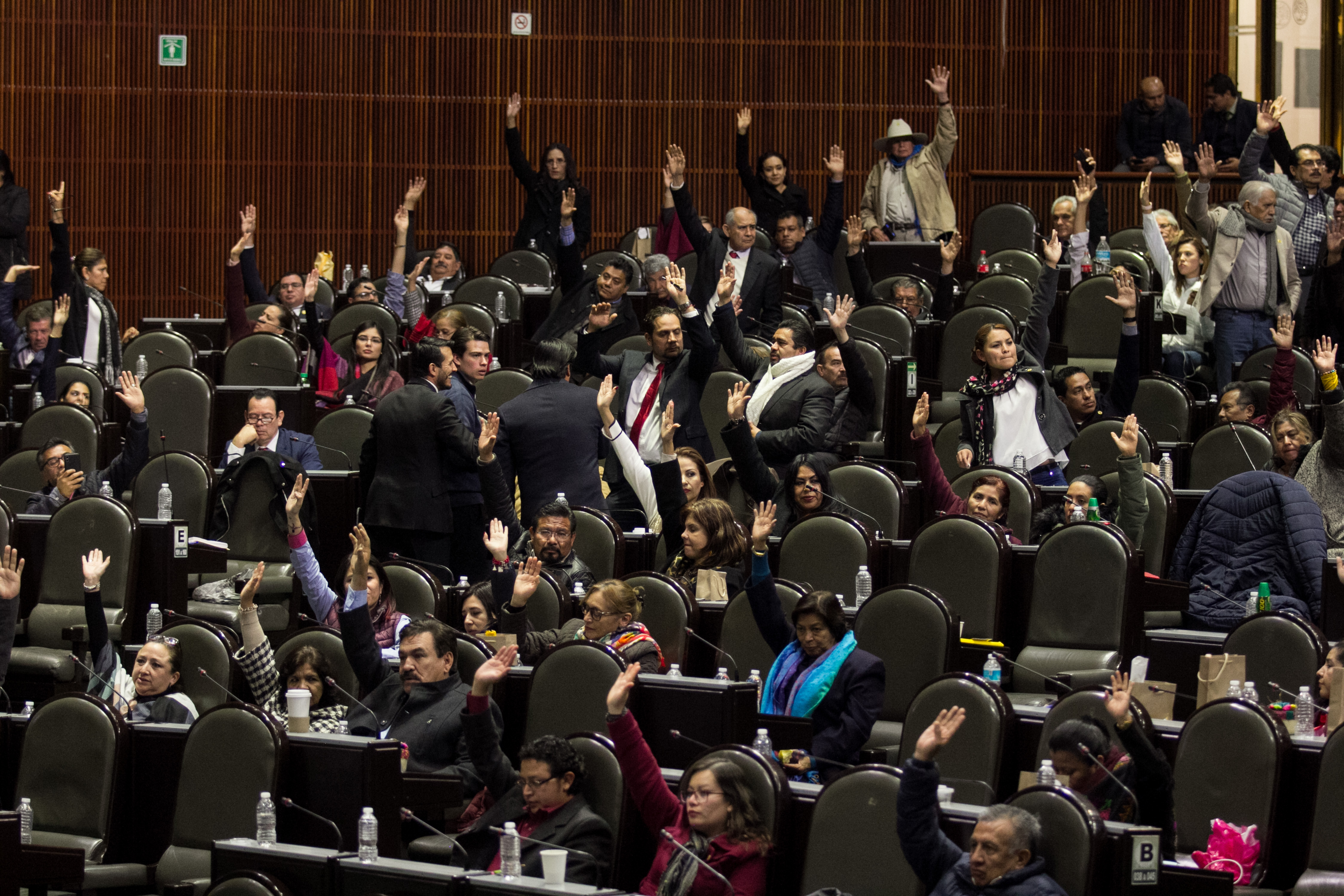 López Obrador también tiene un Congreso dominado por  su partido, Morena. (Foto: Cuartoscuro)