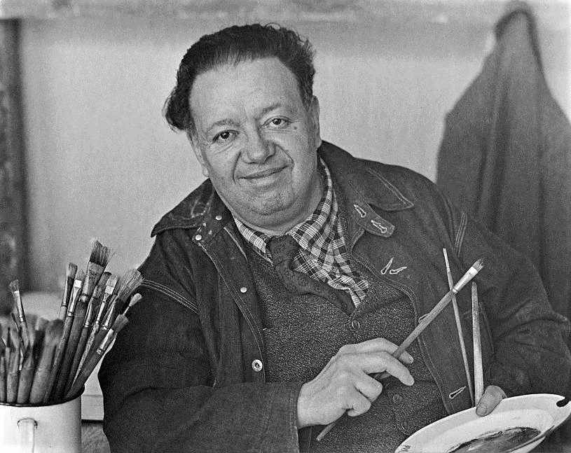 En el reporte del director español aparecía, entre otros, el nombre del pintor mexicano Diego Rivera  (Foto: Archivo)