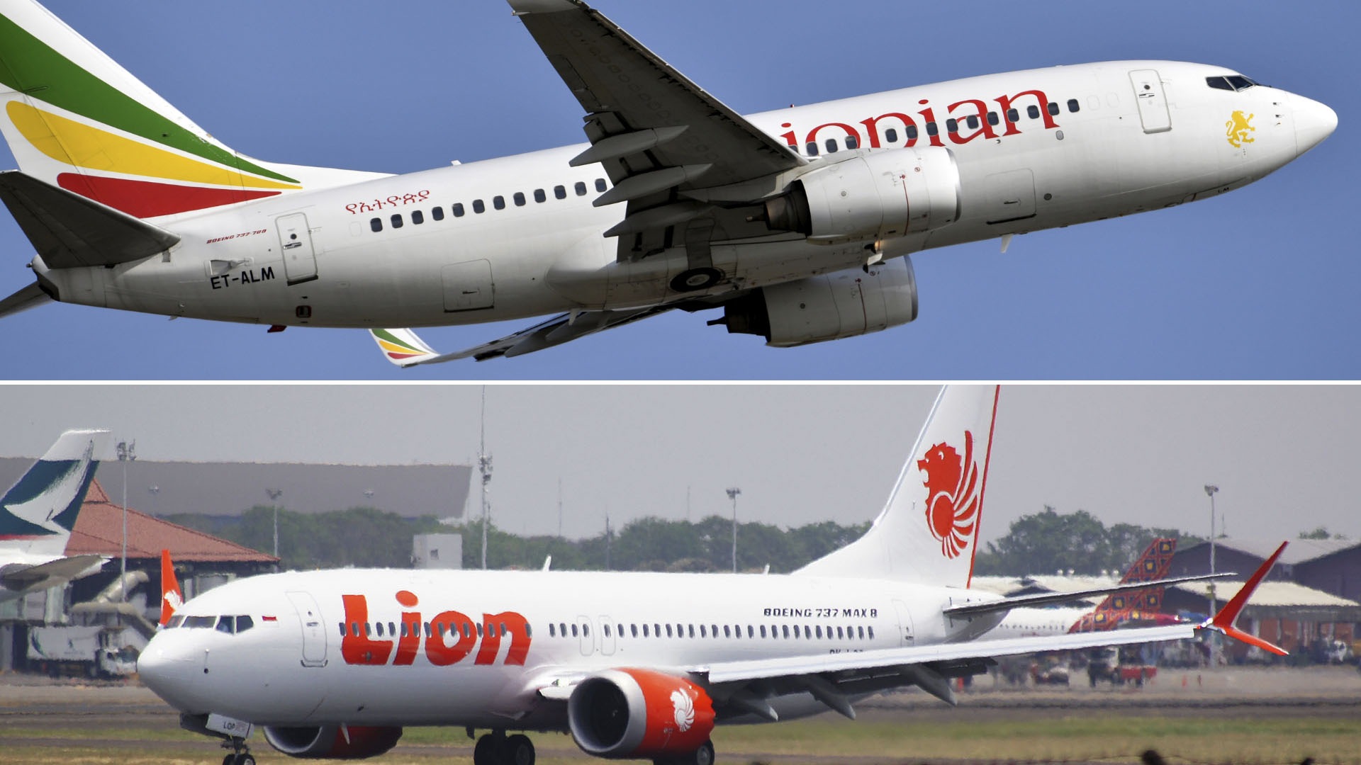 Las autoridades encontraron “semejanzas claras” entre los accidentes de Ethiopian Airlines y Lion Air