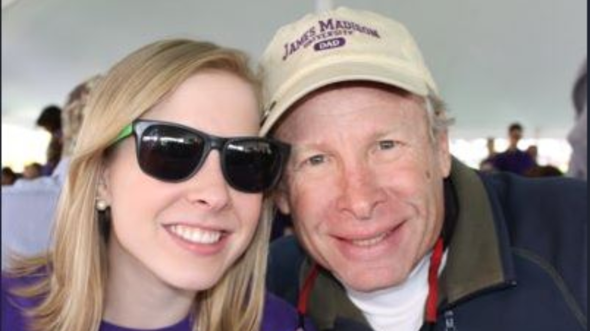 Alison Parker y su padre, Andy Parker (Foto: @rightmuch)